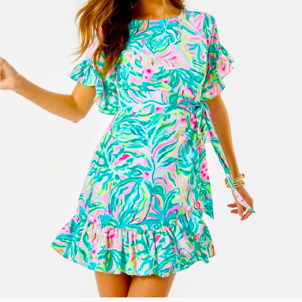 NWT Lilly Pulitzer Darlah Stretch Dress. Size 8.
